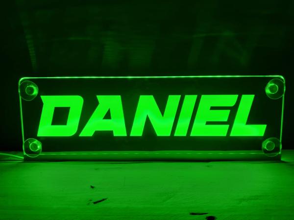 LED Namensschild